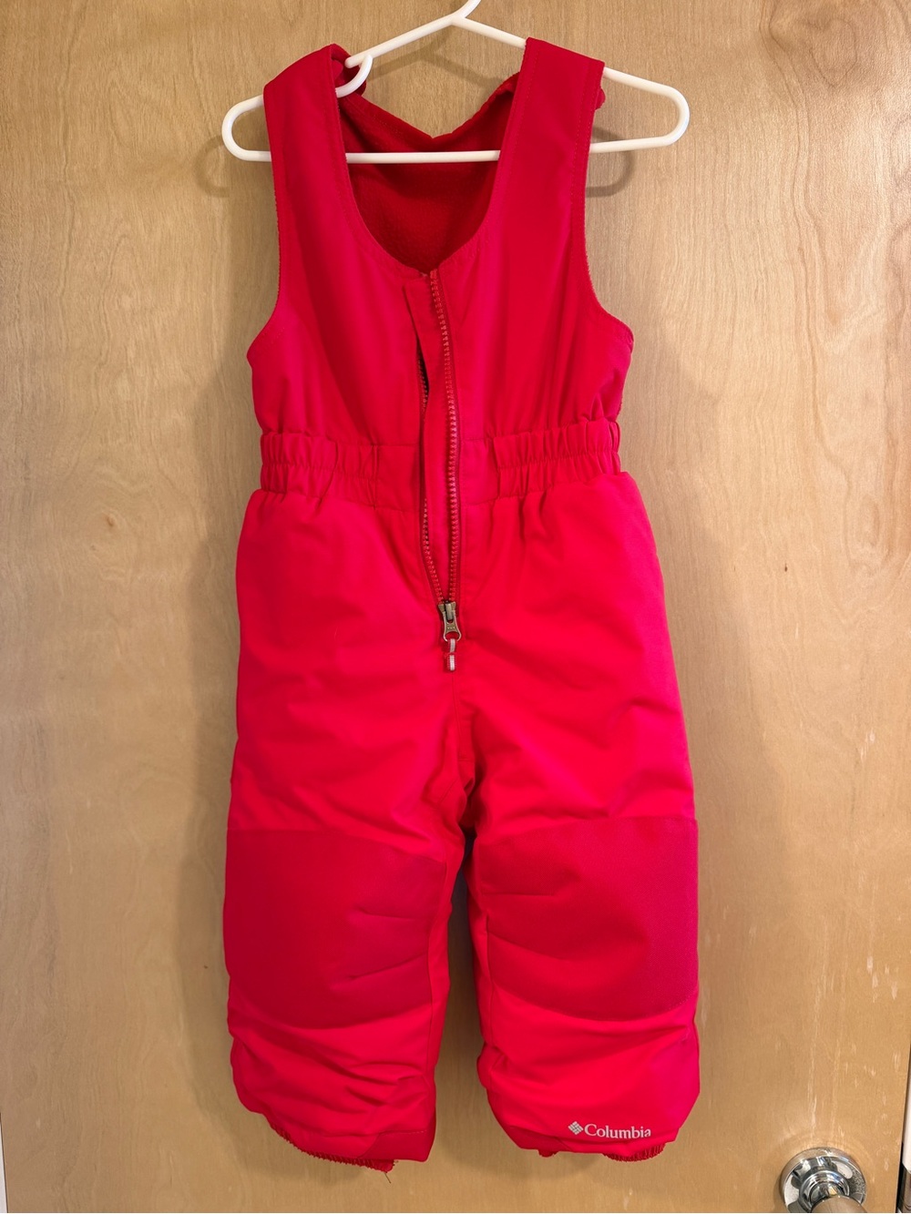 Columbia Kids' Bright Red Insulated Snow Bib